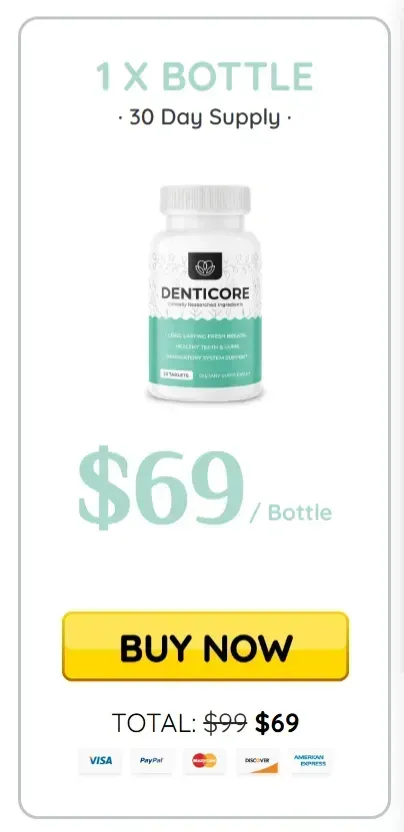 denticore 1 bottel 30 day supply